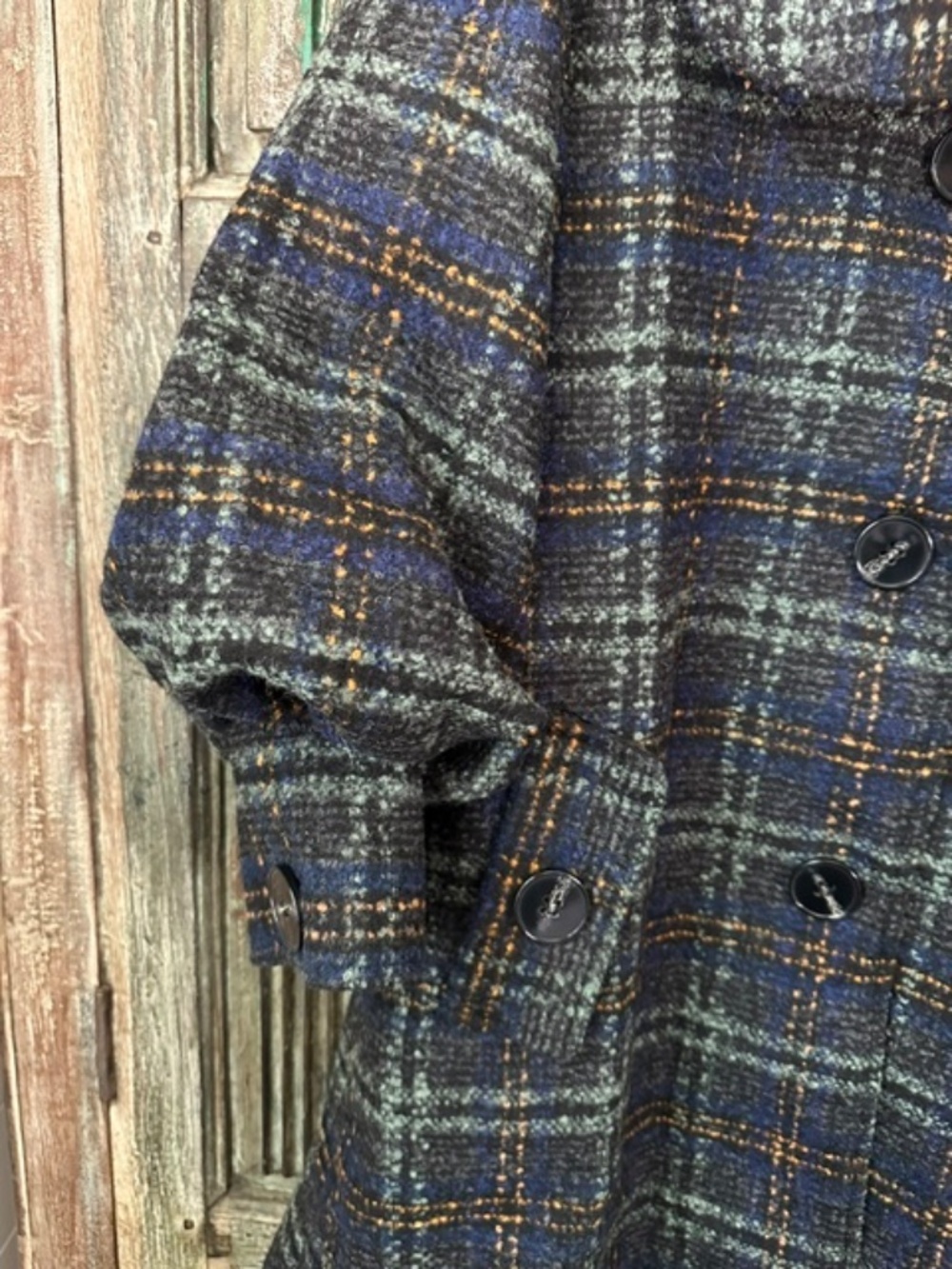 Anthropologie-Hazel Wool Swing coat - Picture 4 of 8